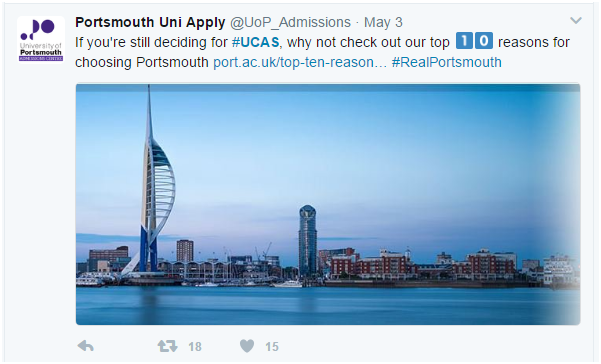 Portsmouth Twitter social media