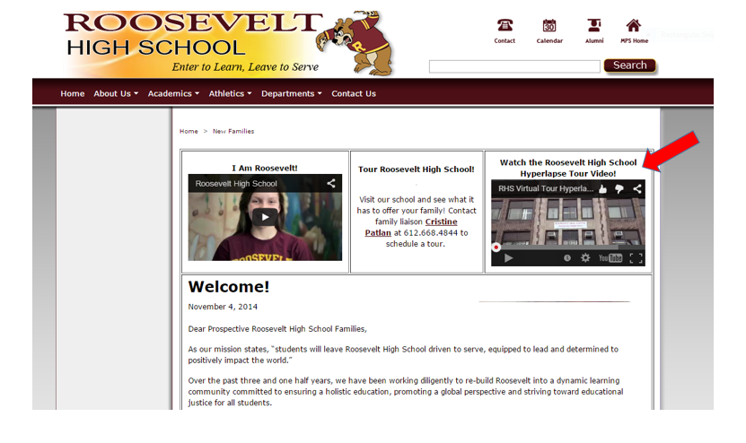 website content strategy for student recruitment