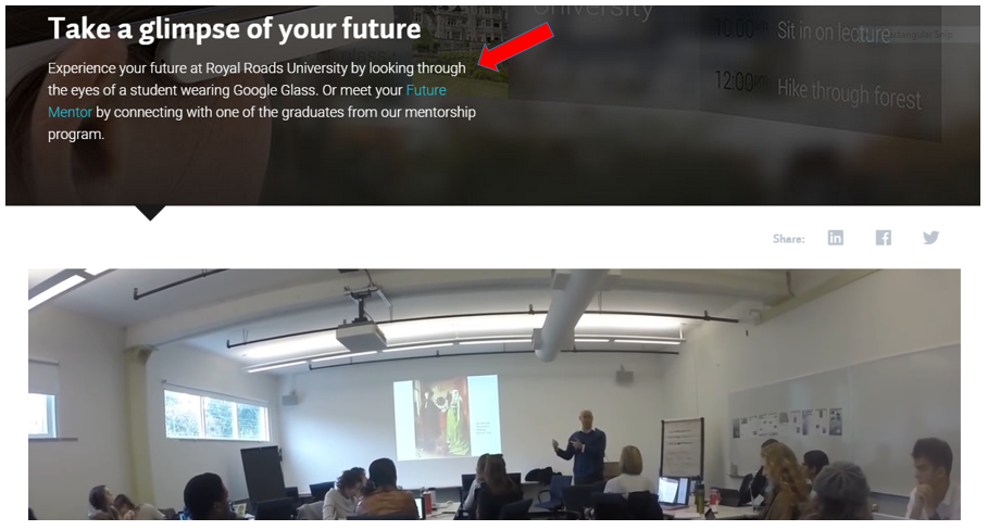 website content strategy for student recruitment