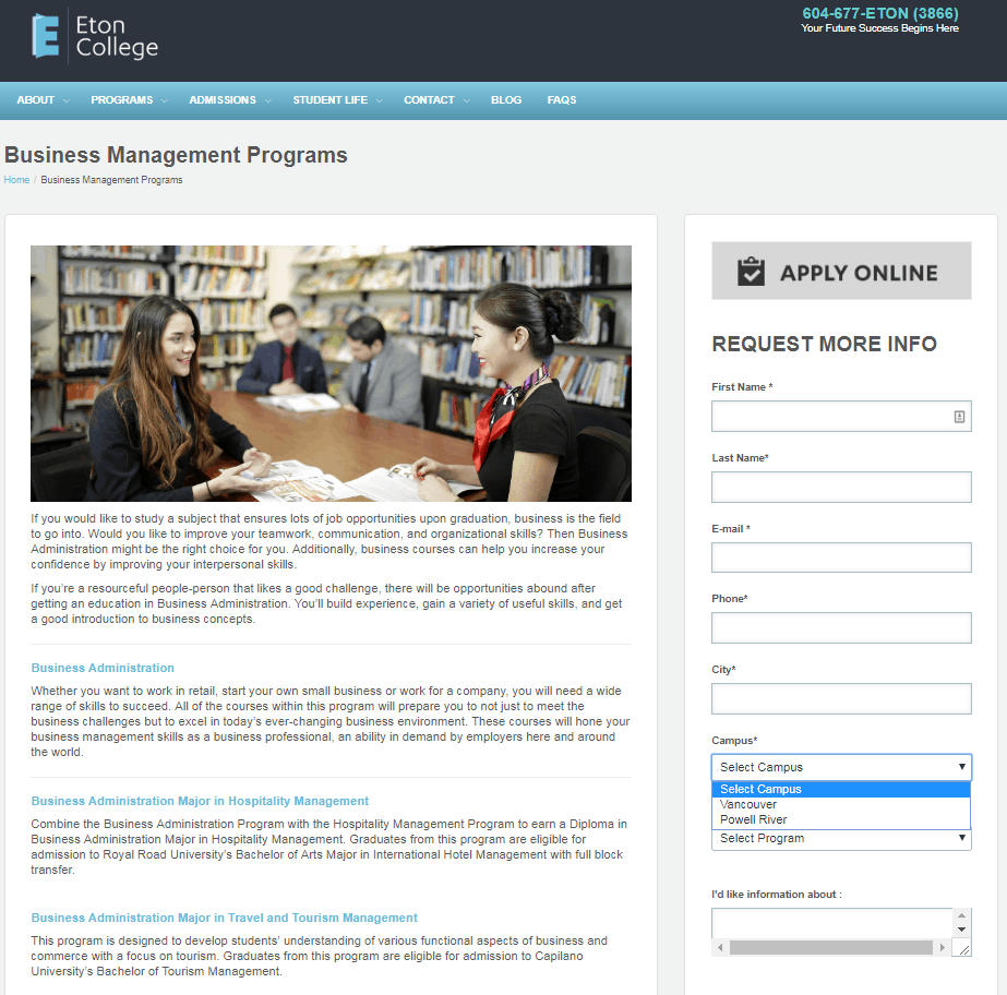 email marketing for education