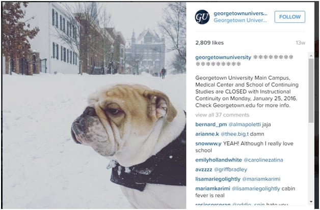 higher education social media marketing