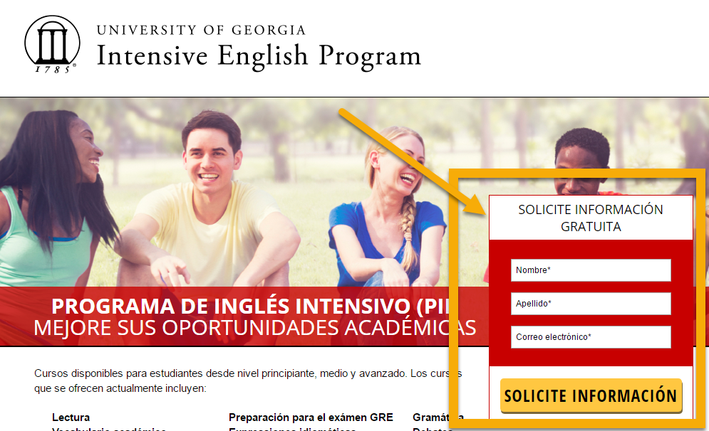 UGA ppc for international student recruitment