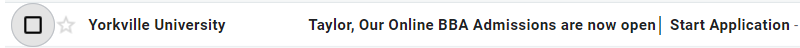 personalized subject line