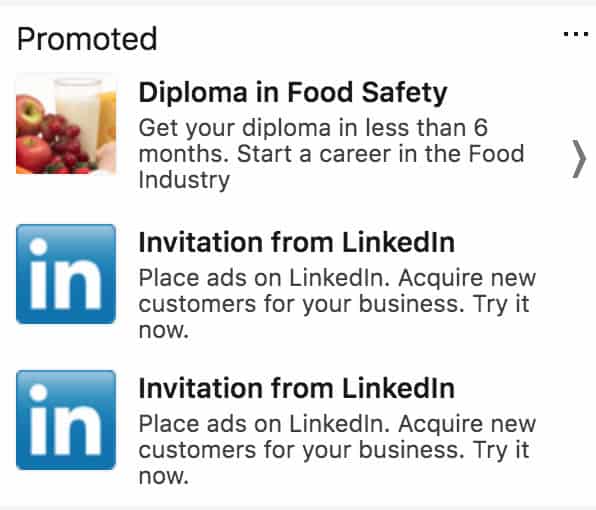 image showing promoted post strategy from LinkedIn sponsored InMail online courses