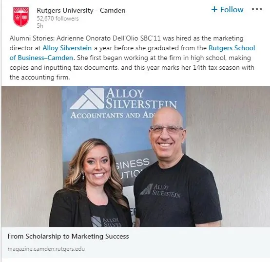 university recruitment