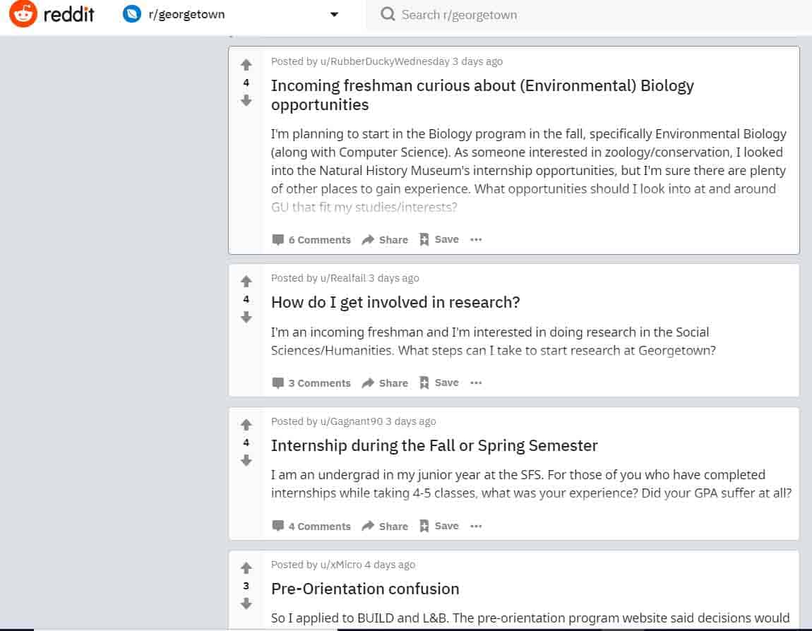 university social listening