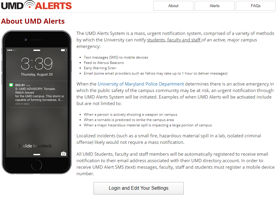 higher ed SMS