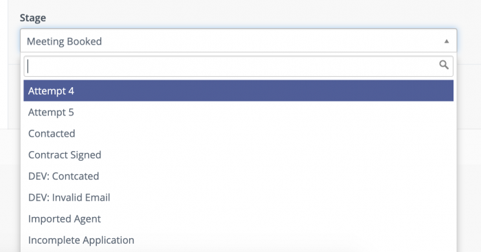Creating New Contact Stages | CRM for Marketing Automation for Schools