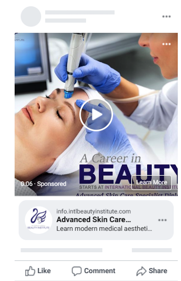 Instagram ads and colleges