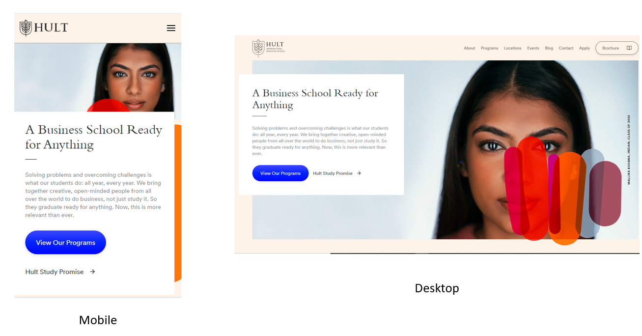 responsive web design for schools