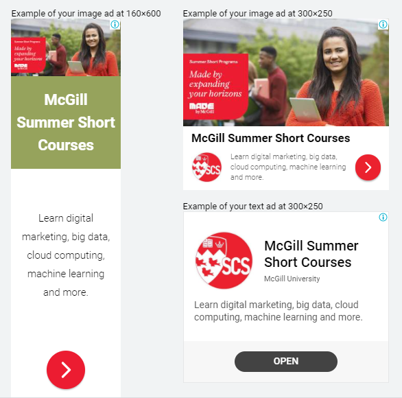 google ads for higher education