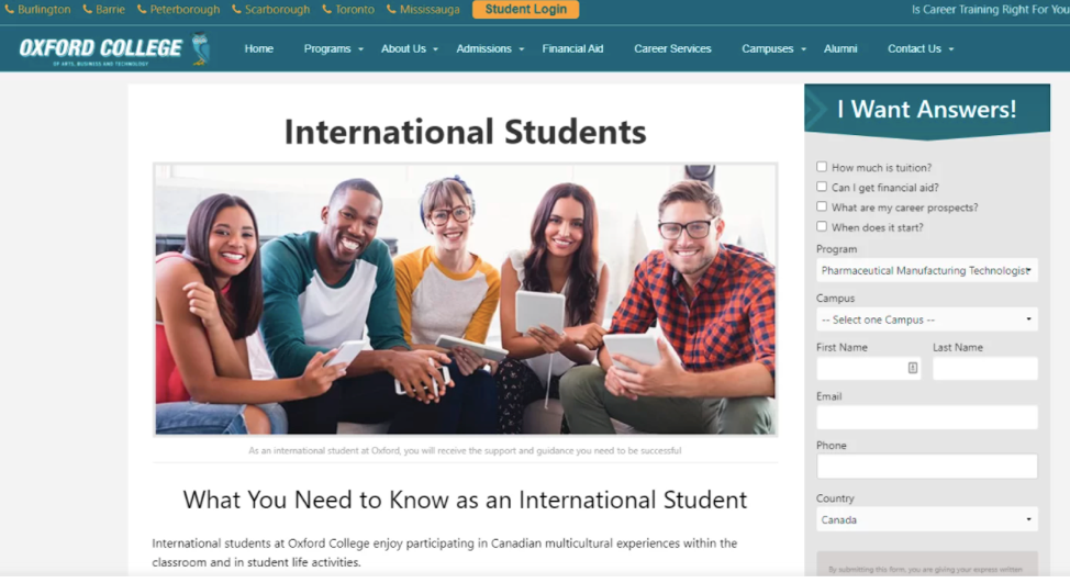 international student recruitment strategy for schools