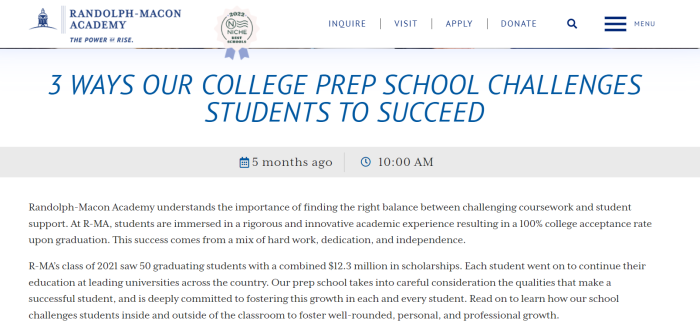 student personas can be used in blogs, boosting a higher education content marketing strategy 