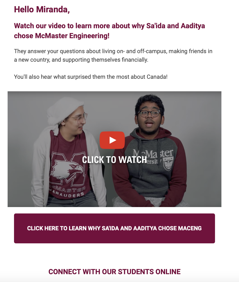 The Anatomy of a Recruitment Email Campaign for Schools