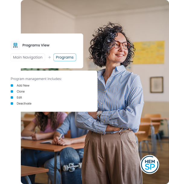Add Programs Efficiently In HEM Student Portal